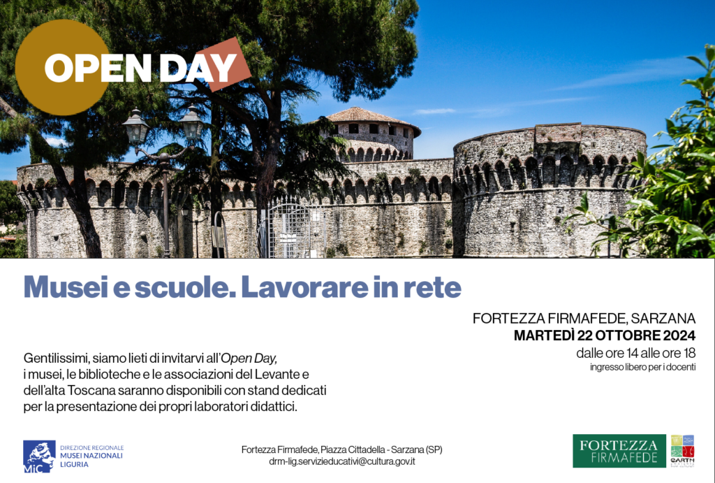 OPEN DAY a.s.2024-2025 | MUSEI E SCUOLE. LAVORARE IN RETE